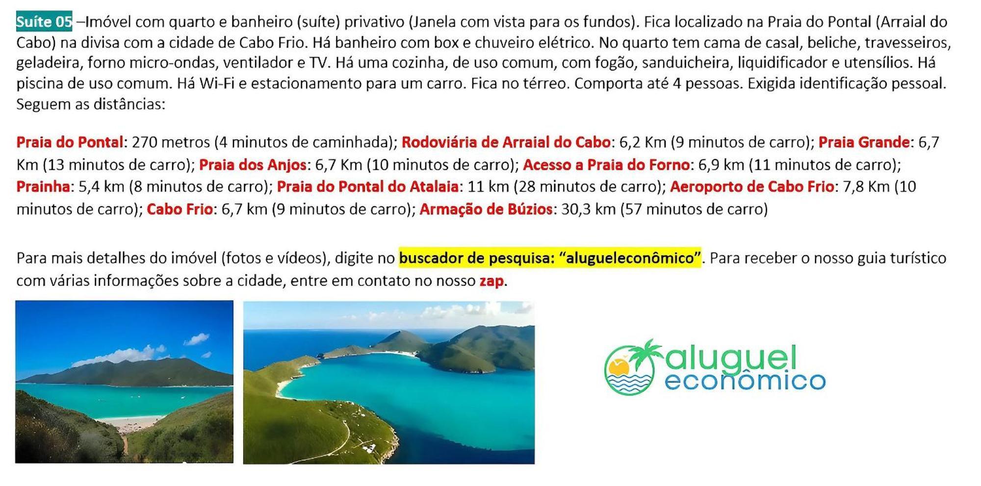 Arraial Do Cabo - Subuai Village - Aluguel Economico Buitenkant foto