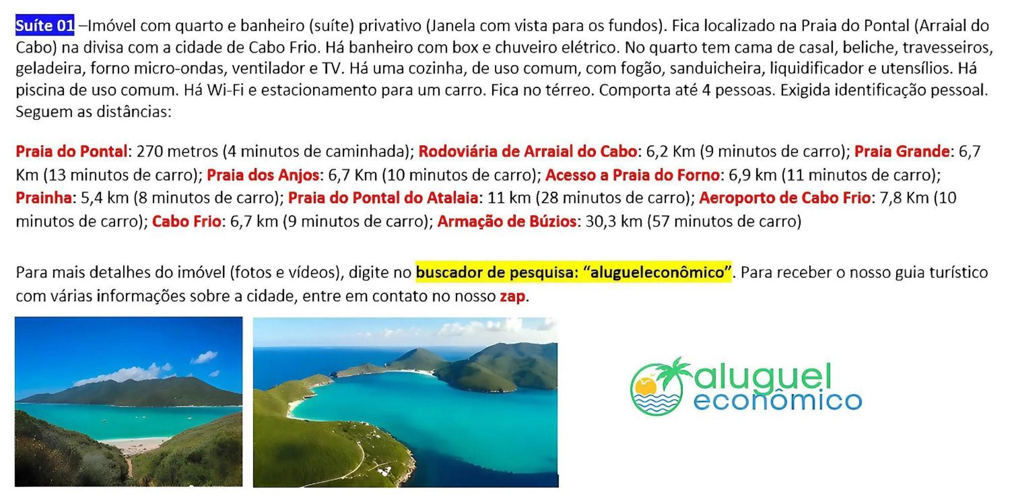 Arraial Do Cabo - Subuai Village - Aluguel Economico Buitenkant foto