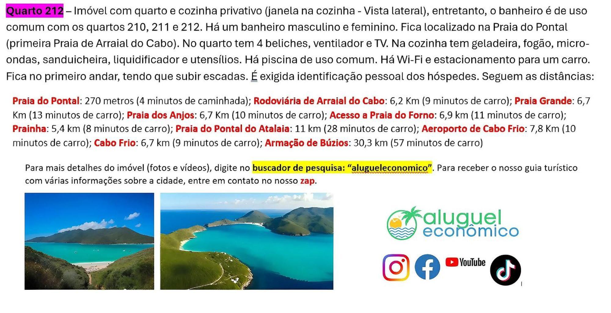 Arraial Do Cabo - Subuai Village - Aluguel Economico Buitenkant foto