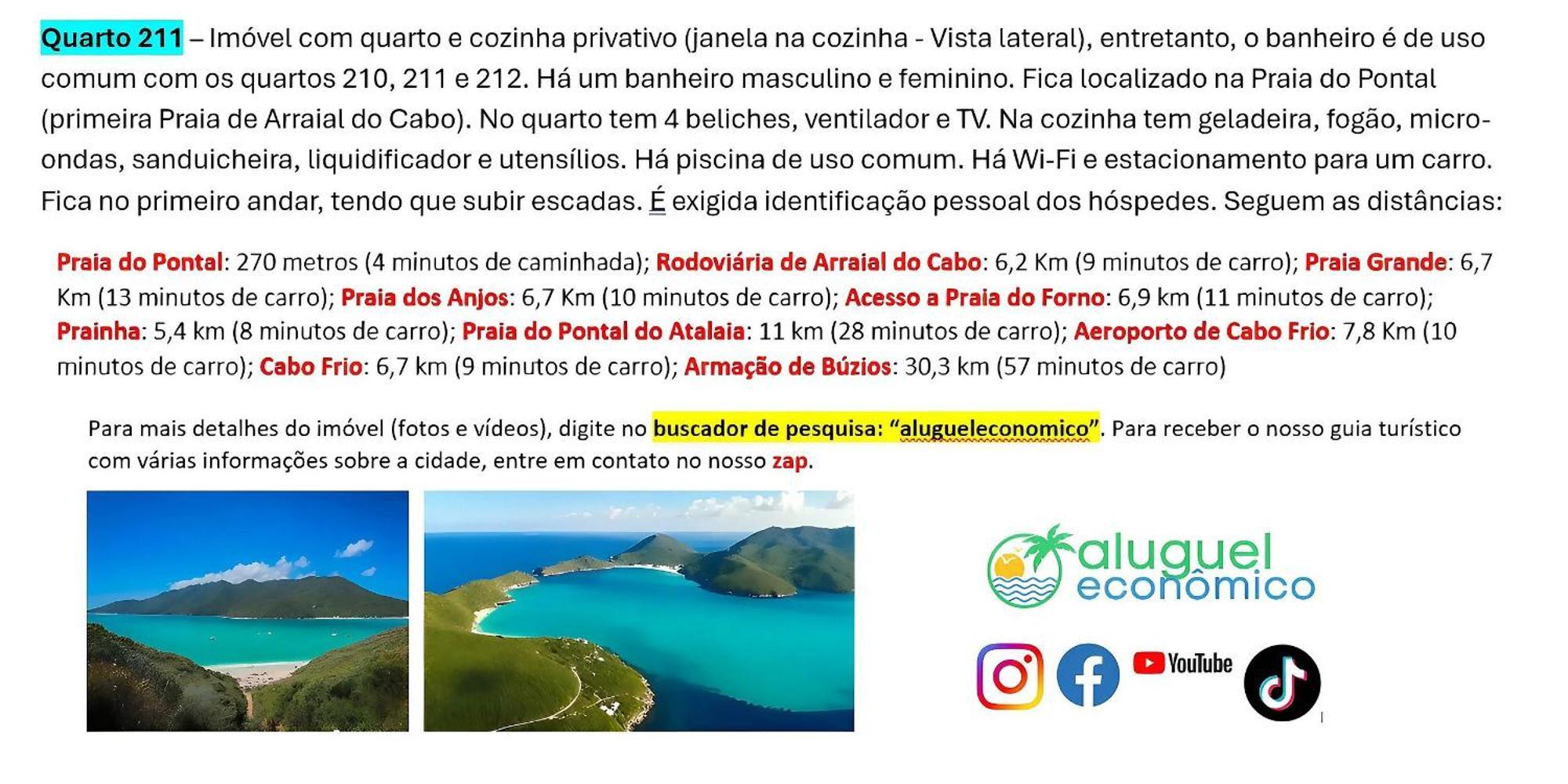 Arraial Do Cabo - Subuai Village - Aluguel Economico Buitenkant foto