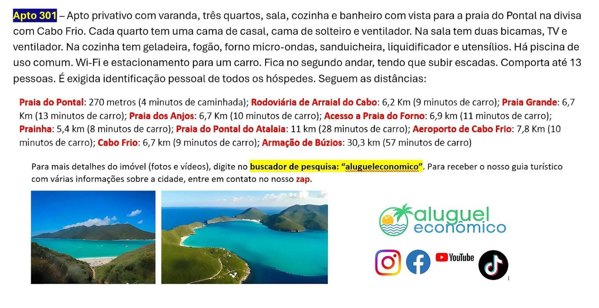 Arraial Do Cabo - Subuai Village - Aluguel Economico Buitenkant foto