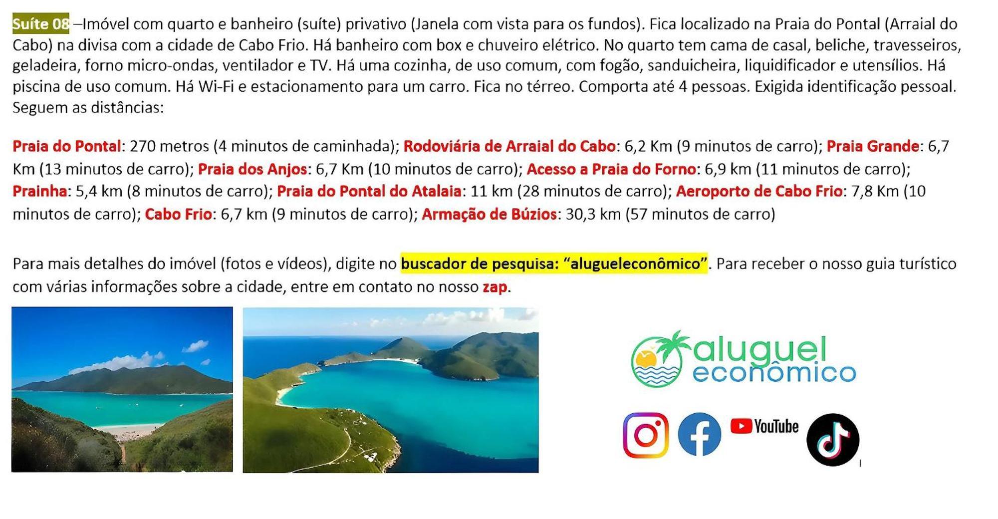 Arraial Do Cabo - Subuai Village - Aluguel Economico Buitenkant foto